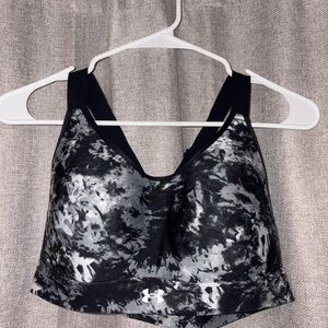 Under Armour Black and Gray Intimates Bra with Supportive Design